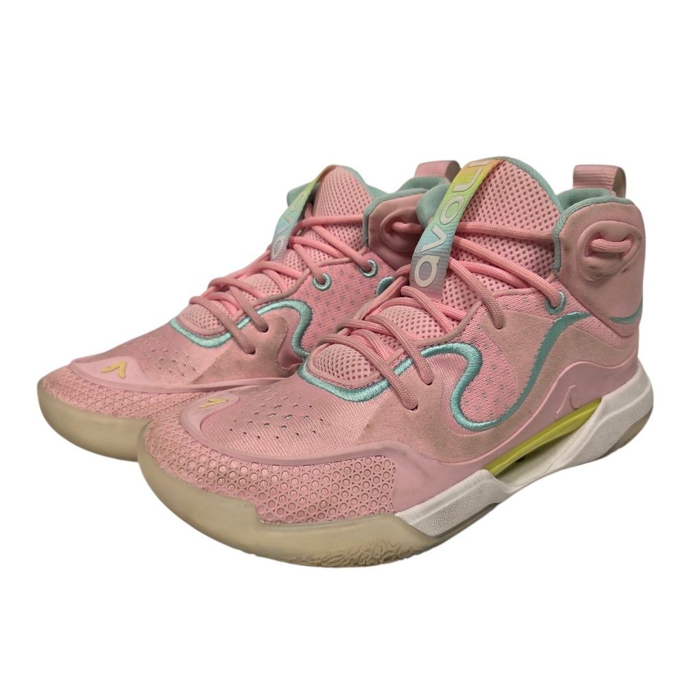 Avoli Volleyball Shoes Womens 7 Pink FA21E-070 High Top Court Sneakers